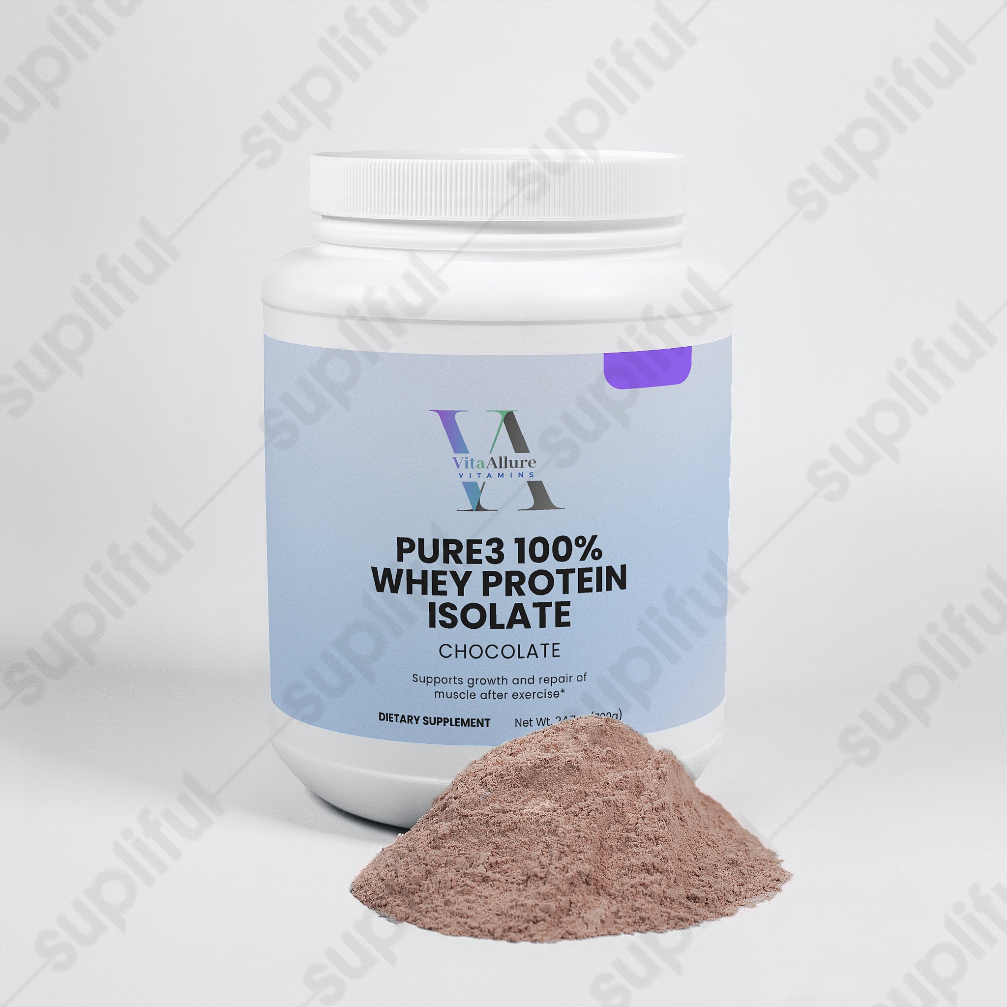Pure3 100% Whey Protein Isolate (Chocolate)
