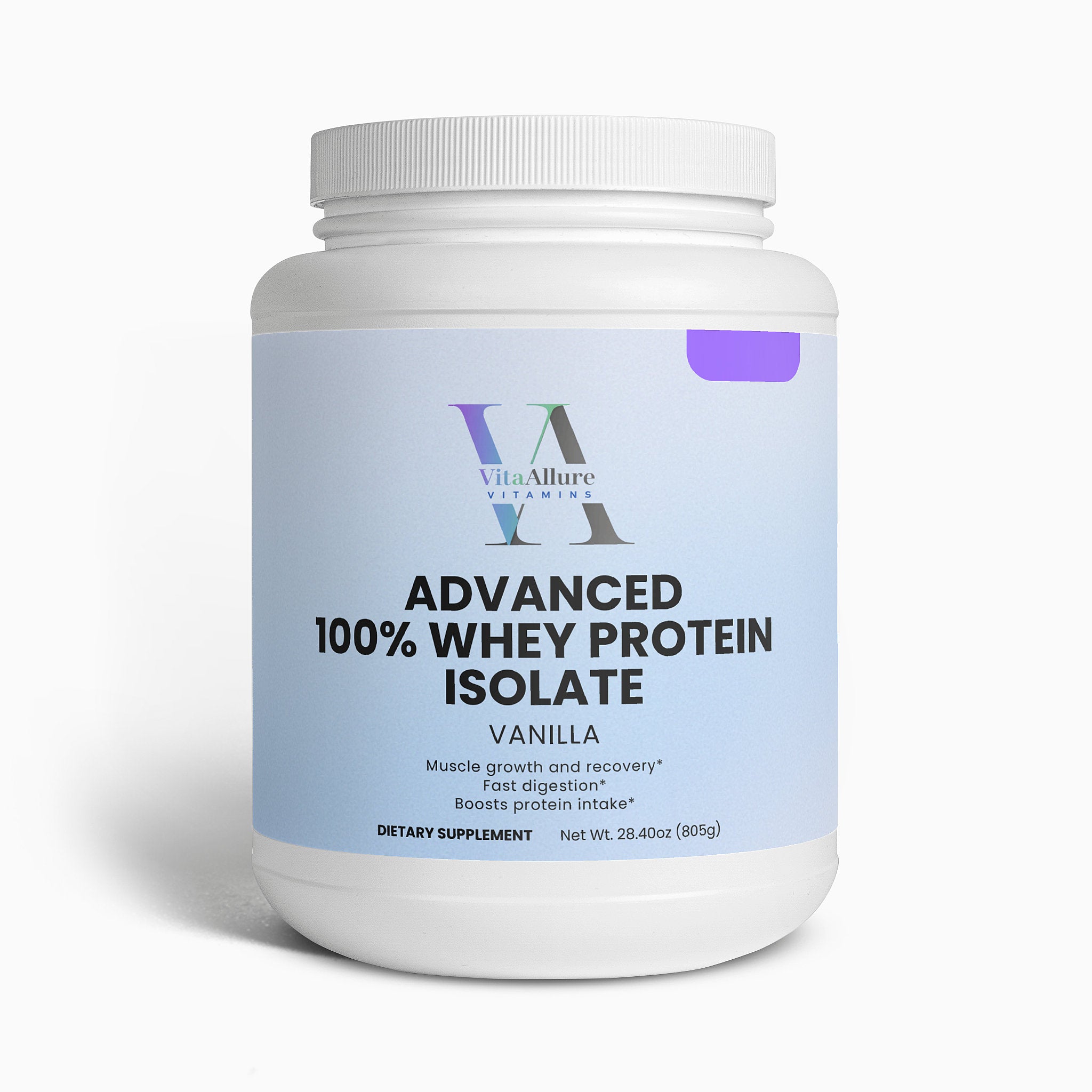 Advanced 100% Whey Protein Isolate (Vanilla)