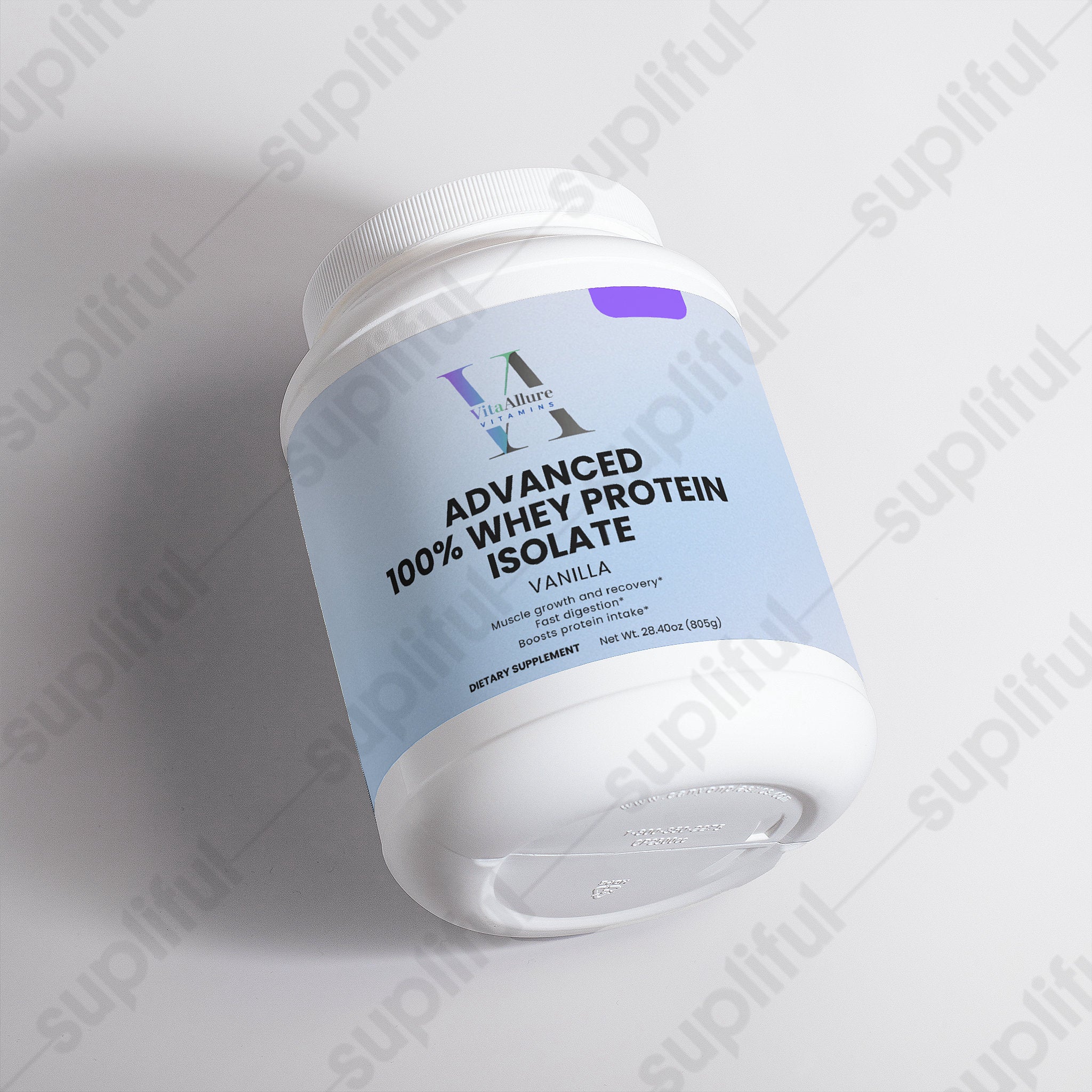 Advanced 100% Whey Protein Isolate (Vanilla)